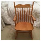 Vintage Maple Rocking Chair