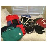 Large Assortment of Totes, Garment Bags & Fannie P