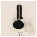 14K 7.5in Real Diamond Bracelet