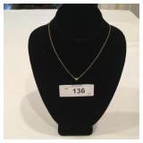 14K 16in Diamond Necklace