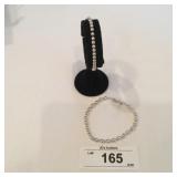 (2) Sterling Silver Bead Bracelets