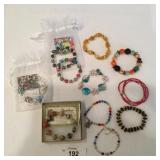 (11) Beaded Bracelets