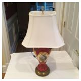 Vintage Table Lamp 29inT W/Brass  Base
