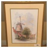 Windmill "De Brak" in Sluis