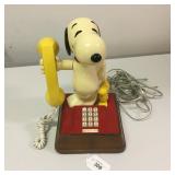 Vintage Snoopy & Woodstock Phone - 1997