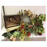 Floral Arangements and Wreath