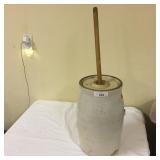 Antique Crock Churn