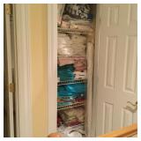 Large Content of Linen Closet