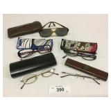 (4) Pairs Ladies Reading Glasses & (1) Sunglasses