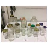 Jars - Ball & Kerr & 1/2 Gal Milk Jug