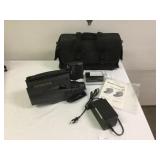 Hitachi VHS Recorder & Bag