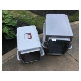 (2) Dog Kennels