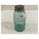 Blue Ball Half Gallon #K 26" (1910-1923) Zinc Lid