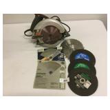 7 1/4 Skilsaw 2 1/8HP & Numerous Blades