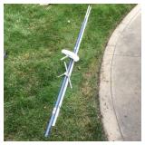 (2) Aluminum Poles & Window Cleaning Attachments