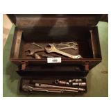 Metal Craftsman Tool Box & Contents