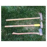 Wood Maul,  Sledge Hammer & Axe