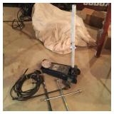 2-Ton Sears Hydralic Floor Jack, (2) Lug Wrenches