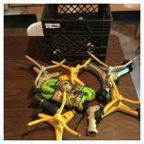 Tote of Yard Sprinklers