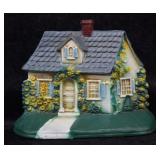 Vintage John Wright Cast Iron Cottage Door Stop