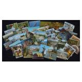 Large Lot of Vintage European & Travel Post Cards