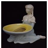 Haeger Pottery 3532 Madien w/ Bowl Planter