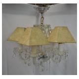 Vintage Crystal 5-Light Chandelier