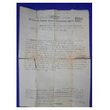 1851 Moses Winters Oliver Springs Land Deed