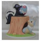 1984 Walt Disney Flower & Thumper Porcelain Figure