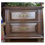 Vintage Pecan Night Stand