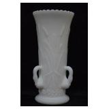 Vintage Westmoreland Glass Swan Vase