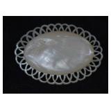 Vintage Mother of Pearl Brooch