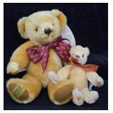 2 pcs. Vintage Merry Thought Teddy Bears