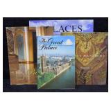 4 pcs Great Palaces & Mansions Table Books