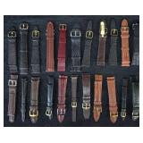 22 pcs. Leather Watch Bands