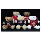 5 pcs. Ralph Lauren Polo Holiday Bears