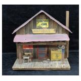 Vintage Light-Up Model Country Antique Store