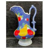 Hand Painted Porcelain Pitcher