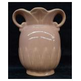 Red Wing Pottery 930 Double-Handle Lotus Vase