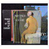 3 pcs French Art & Architecture Coffee Table Books