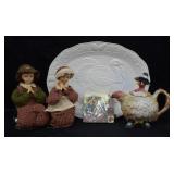 Ceramic Thanksgiving Platter & Decor