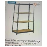 Heavy Duty 4-Tier Shelving Unit