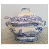 Antique Soup Tureen & Ladle