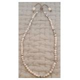 Howlet Beaded Necklace w/ Genuine TN Pearls
