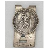 Sterling 925 Greek Money Clip