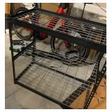 2pc Metal Shelving 3-tier