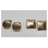 Vintage Cuff Links - Set of 2