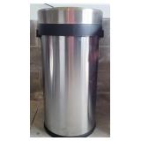 Swing Top Stainless Trash Can