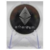 .999 Silver CLAD Crypto Currency Etherium Proof Co