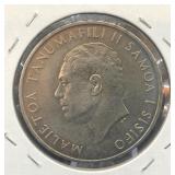 1967 Western Samoa $1 Dollar Coin
